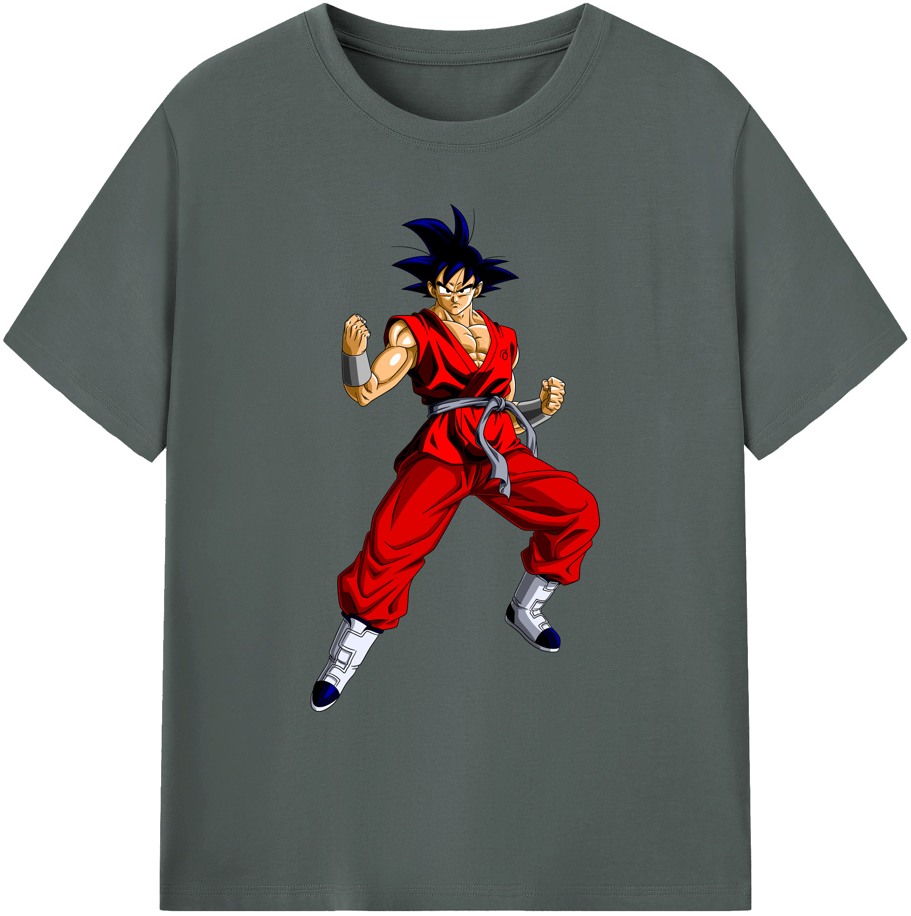 （画像用） ドラゴンボール 孫悟空（そん ごくう）Son Goku カカロット DRAGON BALL Kakarotto 綿100％ メンズ半袖Tシャツ｜肌触りやわらか＆通気性